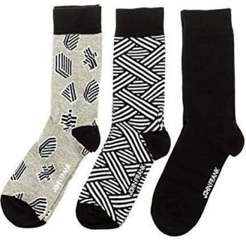 Calcetines caña alta John Frank Pack-3