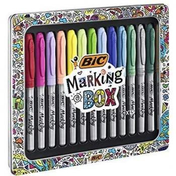 BIC 15er Set Marker in metallischen Farben