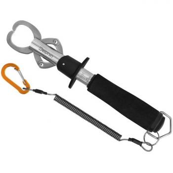 Delphin Anglerzange CLAMPER – Fischgreifer 15 kg, Kabel + Karabiner, Landehilfe aus Metall