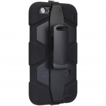 Griffin All‑Weather Defender Case for iPhone 6 Plus & 6s Plus (Black)