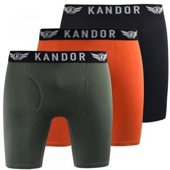 Sunrise & Sage Bamboo Boxer Pack – Men’s Medium