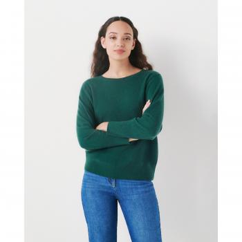 Mchelsea Pull Cachemire Vert Foncé (Femme) L