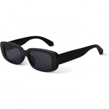 Gafas de sol vintage rectangulares para mujeres y hombres