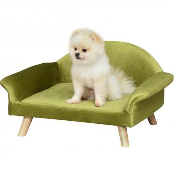 Cama Sofá para Mascotas PawHut 73x58x37 cm