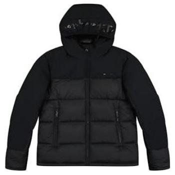 Champion Herren Daunenjacke 220345 Schwarz Regular Fit