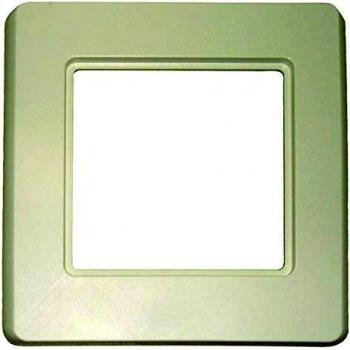 PROTEC Abdeckrahmen 80x80 reinweiß