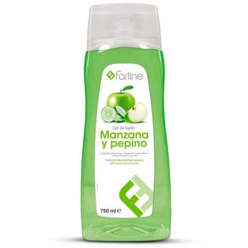 Farline gel de baño manzana y pepino 750 ml