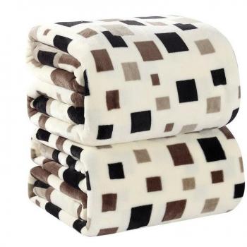 LREA Warm Hand Washable Flannel Blanket