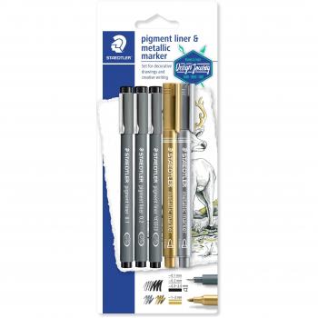 Set de Rotuladores Calibrados STAEDTLER Pigment Liner 308