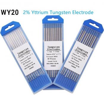 10pcs Yttrium Tungsten Electrodes for TIG Welding WY20 2%