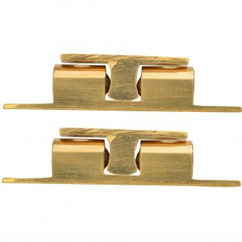 Brass Double Ball Catch (Pack of 2)