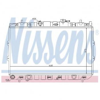 NISSENS 66648 Radiateur du moteur