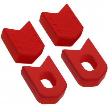 Manivelle et Protection Silicone pour Vélo 4 pièces