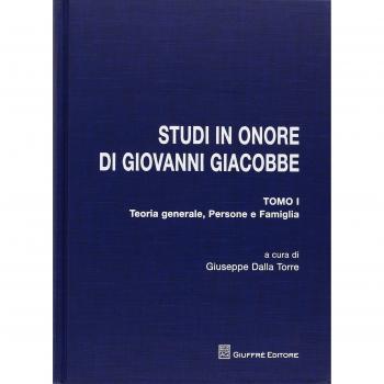 Studi in onore giovanni giacobbe