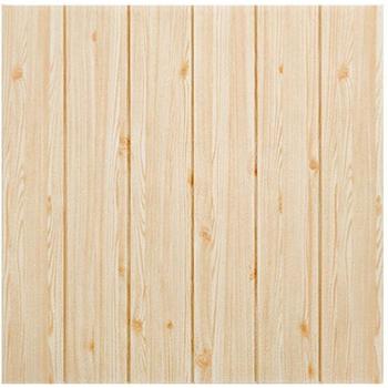 Waterproof 3D Foam Wood Grain Wall Stickers