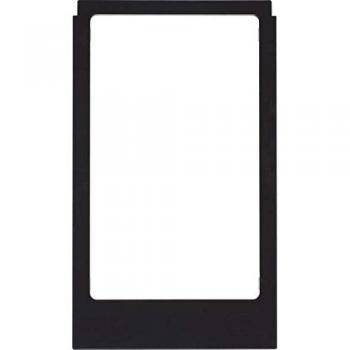 Berker Designrahmen eckig groß schwarz 13202245