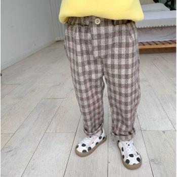 SnowSoft Thick Plaid Children's Leggings