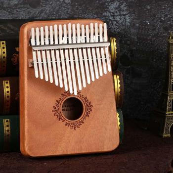 17-Key Mahogany Kalimba