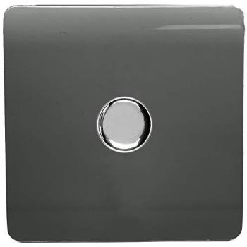 1 Gang Charcoal LED Dimmer Switch