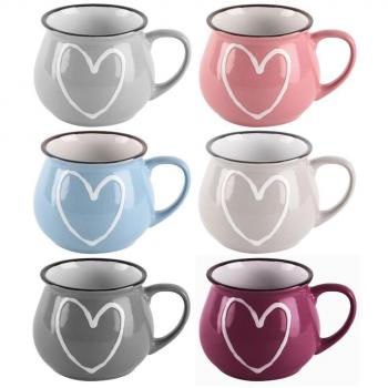 Coffret Mugs Orion Céramique multicolore 320 ml