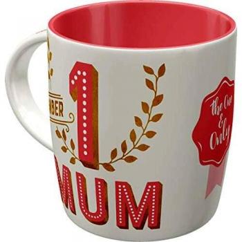Retro‑Kaffeetasse „Mama’s Top Choice“ – 330 ml