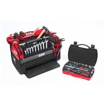 Set de Mantenimiento Textil 39L + 100 Herramientas Sam Outillage