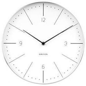 Karlsson Wanduhr Normann Weiß (27,5cm)