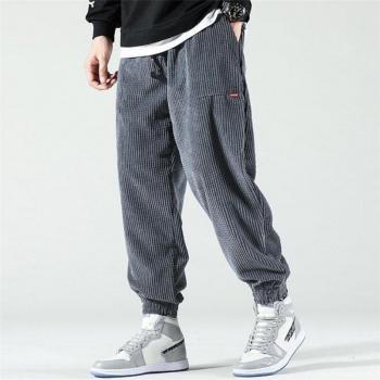 Men's Streetwear Corduroy Pants