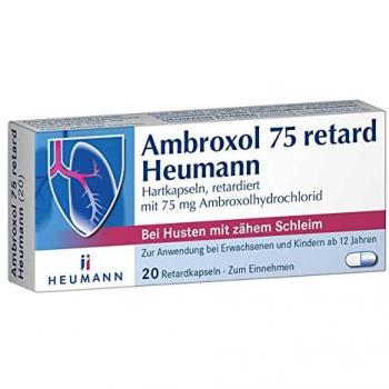 Ambroxol 75 retard Heumann Retardkapseln, 20 Stück