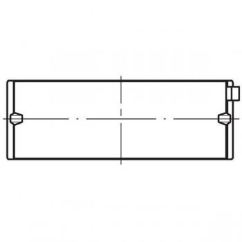 OEM Kurbelwellenlager Mahle 037 HL 21040 000