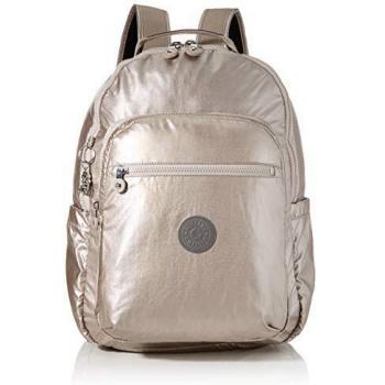 Sac à dos loisir Seoul Baby de Kipling, 43 cm, 24 litres, en argent