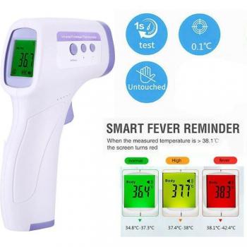 Medidor de Temperatura Infrarrojo para Bebés y Adultos