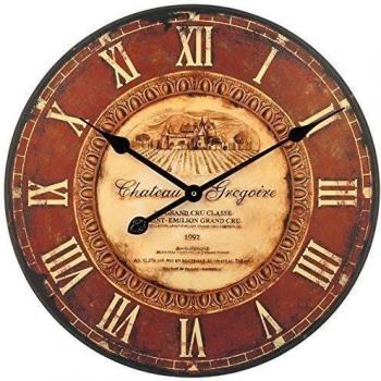 Horloge murale marron XXL Techno Line WT 1511