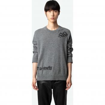 Polo Gris Lana de Marca Zadig & Voltaire