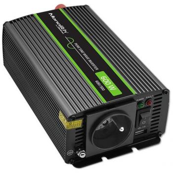 Qoltec Monolith Spannungswandler 300W 600W 12V/230V Reiner Sinus