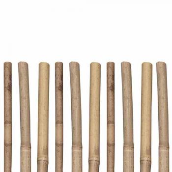 Beige Tonkinstäbe, 6/8mm, 75cm, 10er Pack
