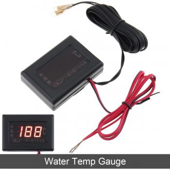 12 V / 24 V Digitaler Kühlmittel-Temp-Sensor – Anti‑Shake, Universell einsetzbar in Fahrzeugen und Lastwagen