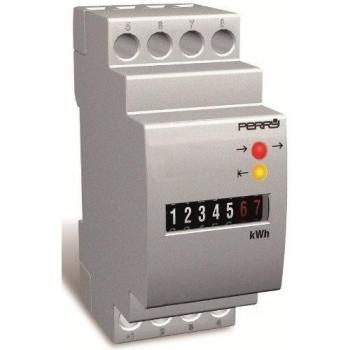 Compteur horaire 12-36 V c.c. 2 DIN Perry