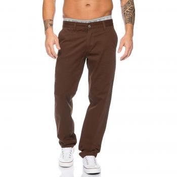 Elegante Herren-Chinos Rock Creek – Braun, Regular Fit, Modell RC‑2083