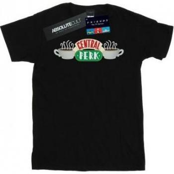 Friends Boys’ Central Perk Logo Tee – 9‑11 (Gray)