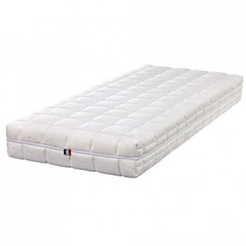 Matelas Déhoussable Housse Lavable, 7 Zones de Confort