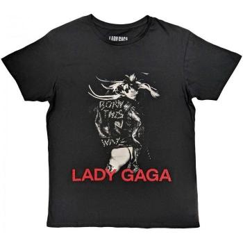 Vogue Rebelde: Camiseta Lady Gaga con Chaqueta de Cuero XXL