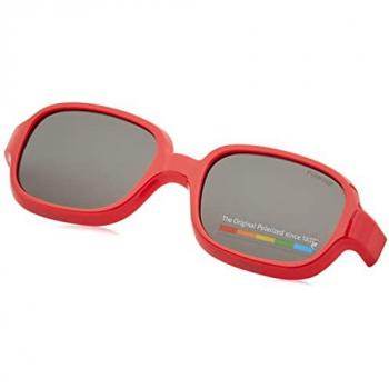 Polaroid Kinder Sonnenbrille Rot Grau Polarisiert