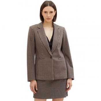 Blazer Tom Tailor Checked Navy Blush