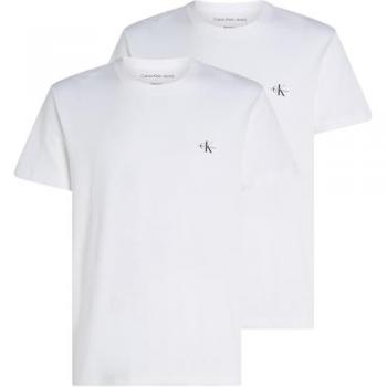 T‑shirt Calvin Klein Jeans J30J320199 MonoLogo bianco S