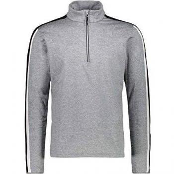 Herren Rolli-Ski-CMP 39L2577 Shirt Grau Mel 50