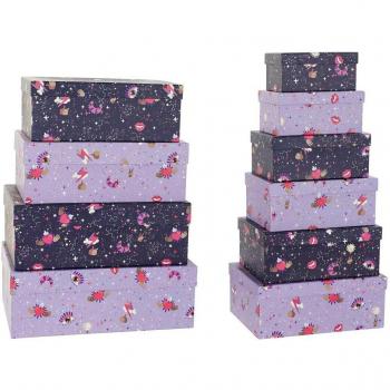 Cajas Organizadoras Apilables DKD Home Decor Infantil Cartón