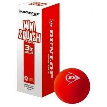 Dunlop Fun Red Mini Squash Balls
