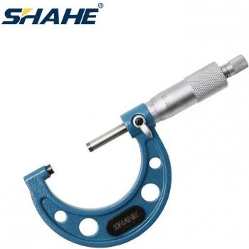 SHAHE Calibrador Exterior 0,01 mm – Micrometro Dial 25–50 mm