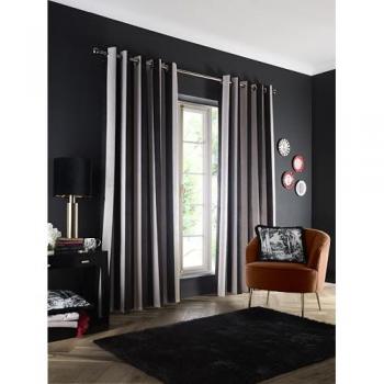 Festivo Stripe Velvet Blockout Drapery – 229 × 229 cm